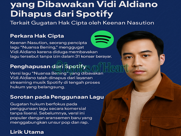 Lirik Lagu "Nuansa Bening"